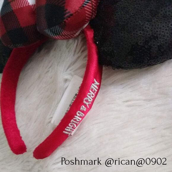 Disney Parks Loungefly Holiday Christmas Snacks Backpack and Disney ears - Picture 7 of 7